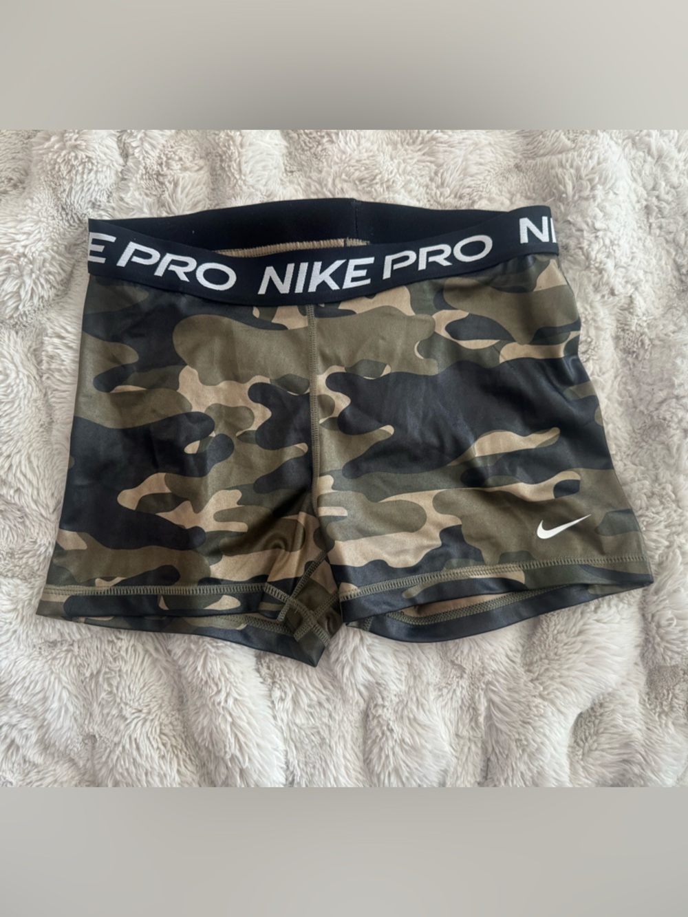 Nike Camo Women’s workout shorts